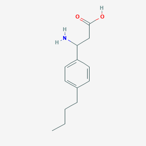 3-amino-3-(4-butylphenyl)propanoic Acid