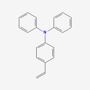 molecular formula C20H17N B3050316 N,N-diphenyl-4-vinylaniline CAS No. 25069-74-3
