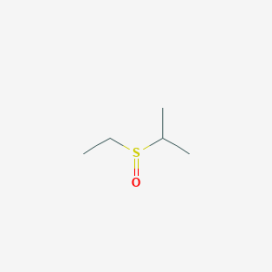 molecular formula C5H12OS B3050365 2-(ethylsulfinyl)propane CAS No. 25432-19-3