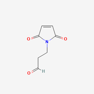 1H-Pyrrole-1-propanal, 2,5-dihydro-2,5-dioxo-