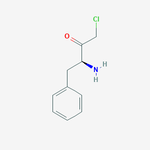 molecular formula C10H13BrClNO B3050374 Phenylalanylmethylchloride CAS No. 25487-25-6
