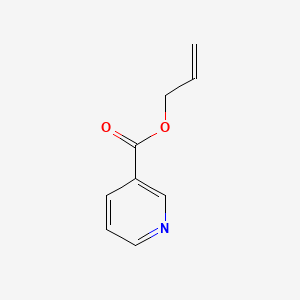 molecular formula C9H9NO2 B3050393 Allyl nicotinate CAS No. 25635-12-5