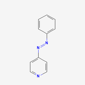 Pyridine, 4-(phenylazo)-