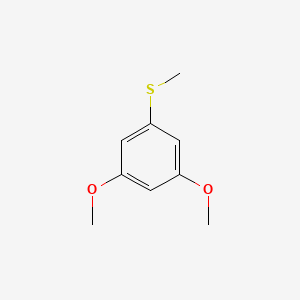molecular formula C9H12O2S B3050411 1,3-Dimethoxy-5-methylthiobenzene CAS No. 2570-45-8