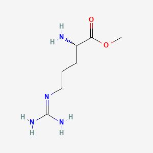 molecular formula C7H16N4O2 B3050415 Methyl L-argininate CAS No. 2577-94-8