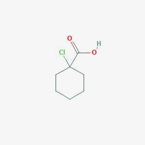 molecular formula C7H11ClO2 B3050424 1-Chlorocyclohexanecarboxylic acid CAS No. 25882-61-5