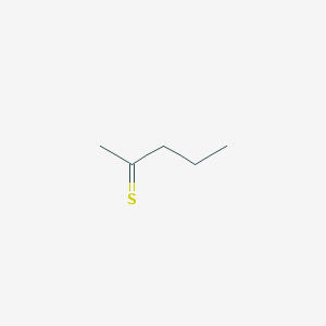 molecular formula C5H10S B3050436 2-Pentanethione CAS No. 25946-11-6