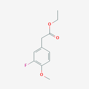 Ethyl 2-(3-fluoro-4-methoxyphenyl)acetate