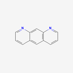 molecular formula C12H8N2 B3050440 Pyrido[3,2-g]quinoline CAS No. 260-67-3