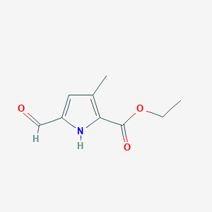 ethyl 5-formyl-3-methyl-1H-pyrrole-2-carboxylate