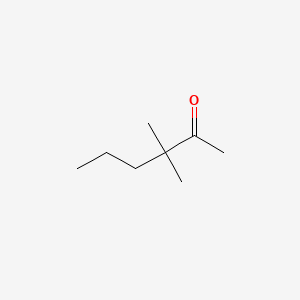molecular formula C8H16O B3050459 3,3-Dimethyl-2-hexanone CAS No. 26118-38-7