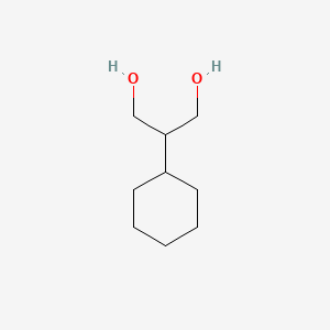 molecular formula C9H18O2 B3050461 2-cyclohexylpropane-1,3-diol CAS No. 2612-32-0