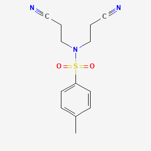 N1,N1-di(2-cyanoethyl)-4-methylbenzene-1-sulfonamide