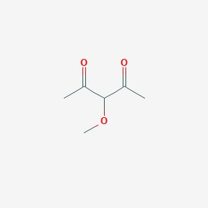 molecular formula C6H10O3 B3050476 3-Methoxypentane-2,4-dione CAS No. 26213-42-3