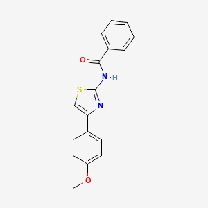 B3050482 Benzamide, N-[4-(4-methoxyphenyl)-2-thiazolyl]- CAS No. 262373-02-4