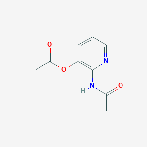 2-(Acetylamino)-3-pyridyl acetate