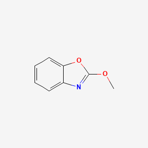 molecular formula C8H7NO2 B3050494 Methoxy-benzoxazole CAS No. 26384-75-8