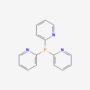 molecular formula C15H12N3P B3050498 Tris(2-pyridyl)phosphine CAS No. 26437-48-9