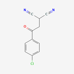 2-[2-(4-Chlorophenyl)-2-oxoethyl]malononitrile