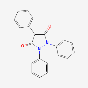 3,5-Pyrazolidinedione, 1,2,4-triphenyl-