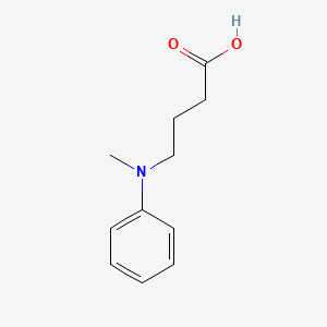 molecular formula C11H15NO2 B3050505 4-(Methyl(phenyl)amino)butanoic acid CAS No. 26488-79-9