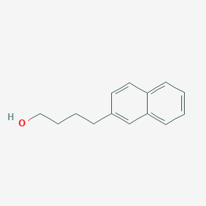 molecular formula C14H16O B3050519 2-Naphthalenebutanol CAS No. 2657-44-5