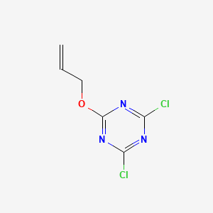 B3050527 2-(Allyloxy)-4,6-dichloro-1,3,5-triazine CAS No. 26650-76-0