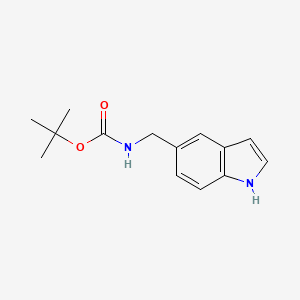 tert-Butyl ((1H-indol-5-yl)methyl)carbamate