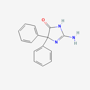 4-Imidazolidinone, 2-imino-5,5-diphenyl-
