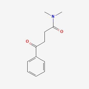 molecular formula C12H15NO2 B3050563 N,N-Dimethyl-4-oxo-4-phenylbutanamide CAS No. 26976-88-5
