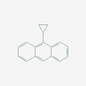 molecular formula C17H14 B3050564 9-Cyclopropylanthracene CAS No. 26979-34-0
