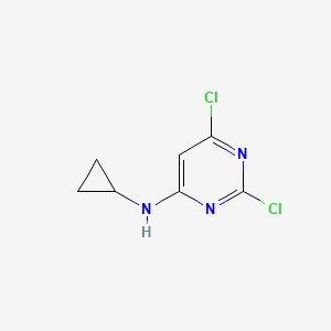 2,6-dichloro-N-cyclopropylpyrimidin-4-amine