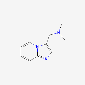 molecular formula C10H13N3 B3050585 1-(Imidazo[1,2-a]pyridin-3-yl)-N,N-dimethylmethanamine CAS No. 2717-95-5