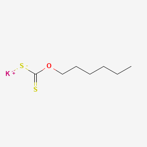 molecular formula C7H13KOS2 B3050594 Potassium hexylxanthate CAS No. 2720-76-5