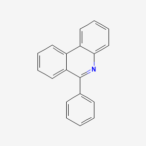 molecular formula C19H13N B3050595 6-phenylphenanthridine CAS No. 2720-93-6