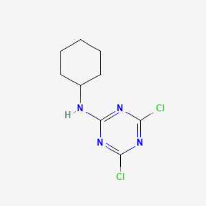 6-Cyclohexylamino-2,4-dichloro-1,3,5-triazine