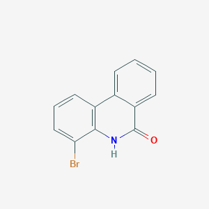 molecular formula C13H8BrNO B3050615 4-Bromophenanthridin-6(5h)-one CAS No. 27353-50-0