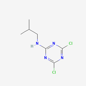 4,6-Dichloro-N-(2-methylpropyl)-1,3,5-triazin-2-amine