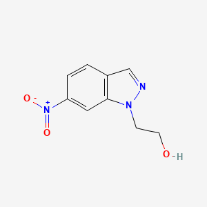2-(6-Nitro-1h-indazol-1-yl)ethanol