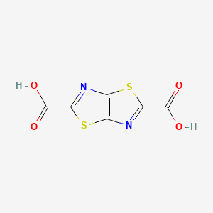 molecular formula C6H2N2O4S2 B3050635 [1,3]Thiazolo[5,4-d][1,3]thiazole-2,5-dicarboxylic acid CAS No. 27492-59-7