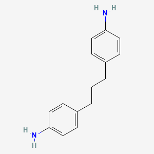 molecular formula C15H18N2 B3050652 1,3-Bis(4-aminophenyl)propane CAS No. 2767-73-9