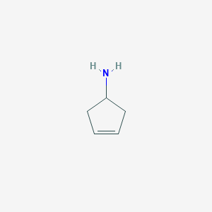molecular formula C5H9N B3050663 Cyclopent-3-en-1-amine CAS No. 27721-59-1