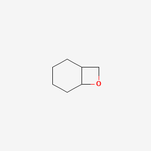 molecular formula C7H12O B3050676 7-Oxabicyclo[4.2.0]octane CAS No. 278-38-6