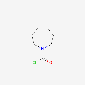 molecular formula C7H12ClNO B3050679 六氢-1H-氮杂环-1-甲酰氯 CAS No. 27817-35-2