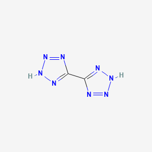 molecular formula C2H2N8 B3050680 5,5'-Bitetrazole CAS No. 2783-98-4