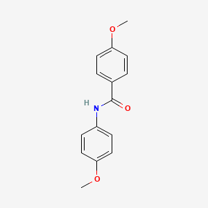 molecular formula C15H15NO3 B3050687 4-甲氧基-N-(4-甲氧基苯基)苯甲酰胺 CAS No. 27865-44-7