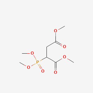 molecular formula C8H15O7P B3050691 Dimethyl (dimethoxyphosphinyl)succinate CAS No. 2788-26-3