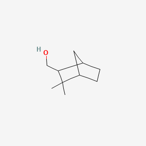 molecular formula C10H18O B3050692 3,3-Dimethylbicyclo[2.2.1]heptane-2-methanol CAS No. 27899-45-2