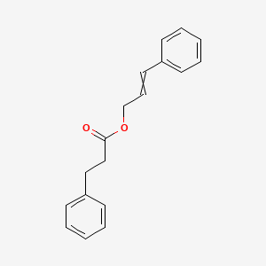 Benzenepropanoic acid, 3-phenyl-2-propenyl ester