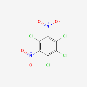 molecular formula C6Cl4N2O4 B3050710 1,2,3,5-Tetrachloro-4,6-dinitrobenzene CAS No. 28073-03-2